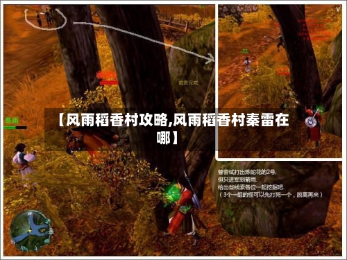 【风雨稻香村攻略,风雨稻香村秦雷在哪】