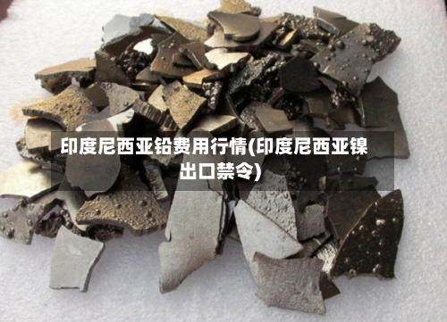 印度尼西亚铅费用行情(印度尼西亚镍出口禁令)-第2张图片