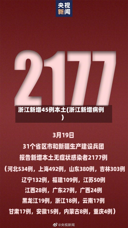 浙江新增45例本土(浙江新增病例)-第1张图片