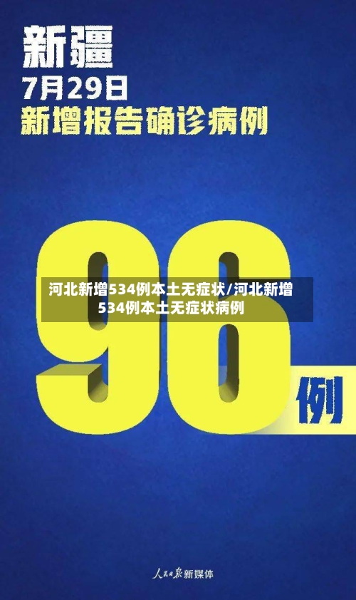 河北新增534例本土无症状/河北新增534例本土无症状病例-第1张图片