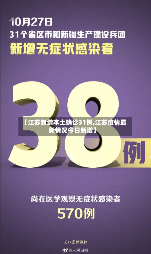 【江苏新增本土确诊31例,江苏疫情最新情况今日新增】-第1张图片