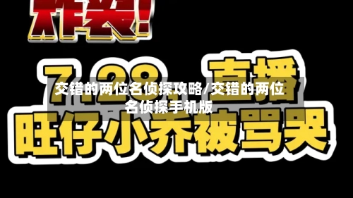 交错的两位名侦探攻略/交错的两位名侦探手机版-第1张图片