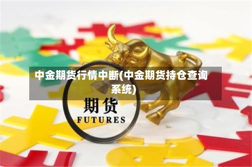 中金期货行情中断(中金期货持仓查询系统)-第1张图片