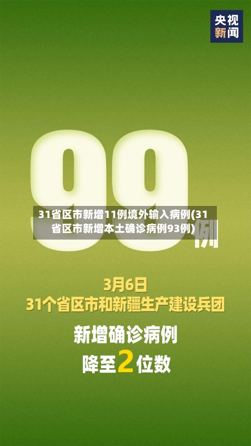 31省区市新增11例境外输入病例(31省区市新增本土确诊病例93例)-第2张图片