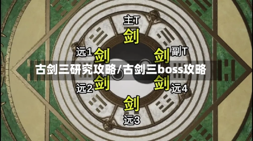 古剑三研究攻略/古剑三boss攻略-第1张图片