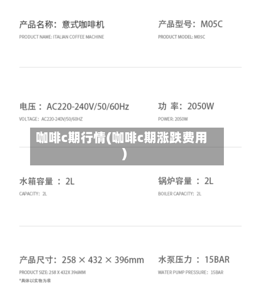 咖啡c期行情(咖啡c期涨跌费用)-第1张图片