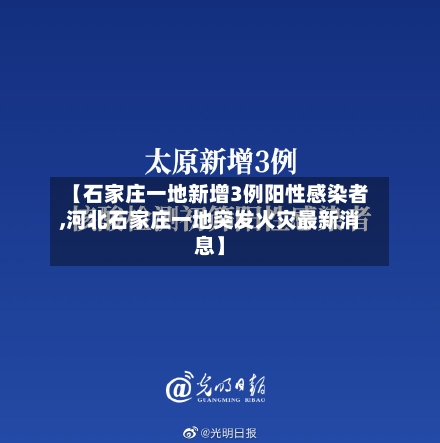 【石家庄一地新增3例阳性感染者,河北石家庄一地突发火灾最新消息】-第1张图片