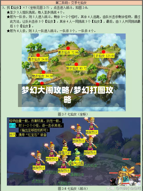 梦幻大闹攻略/梦幻打图攻略-第1张图片