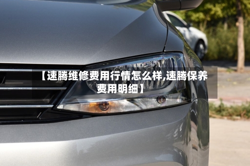 【速腾维修费用行情怎么样,速腾保养费用明细】-第1张图片