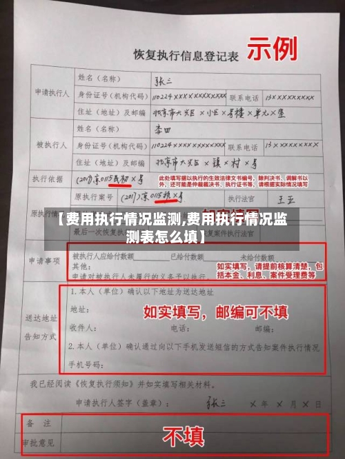 【费用执行情况监测,费用执行情况监测表怎么填】-第1张图片