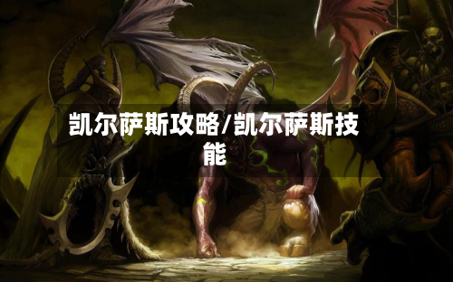 凯尔萨斯攻略/凯尔萨斯技能-第1张图片