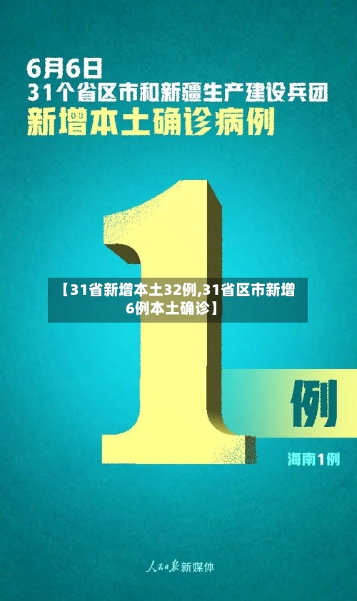 【31省新增本土32例,31省区市新增6例本土确诊】-第1张图片