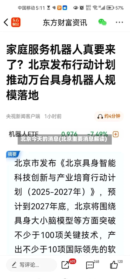 北京今天的消息(北京重要消息解读)-第2张图片