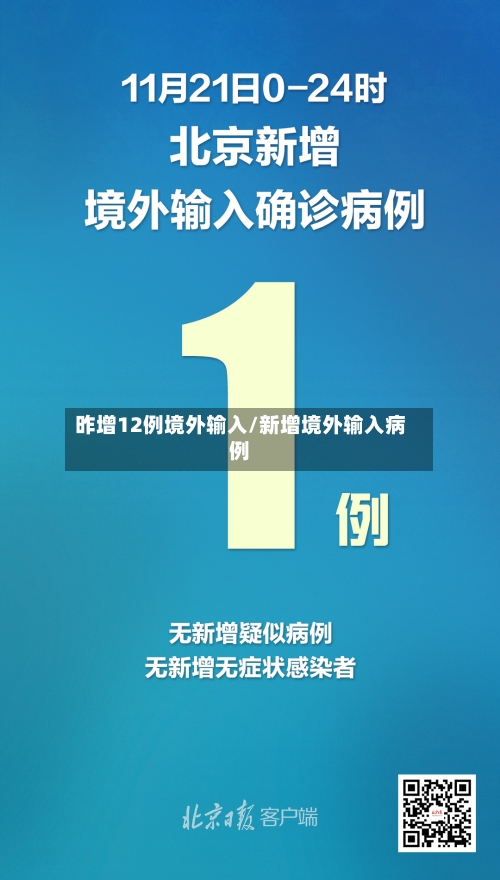 昨增12例境外输入/新增境外输入病例-第1张图片
