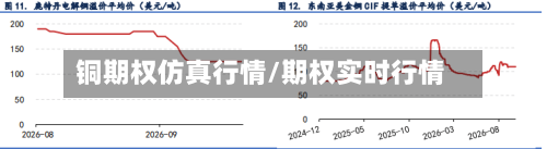 铜期权仿真行情/期权实时行情-第1张图片