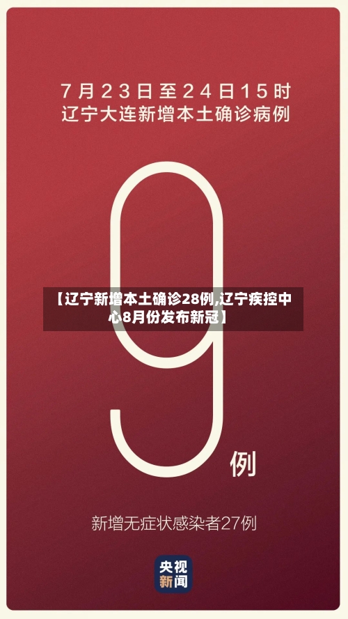 【辽宁新增本土确诊28例,辽宁疾控中心8月份发布新冠】-第1张图片