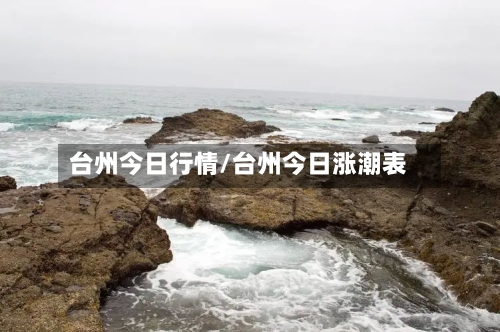 台州今日行情/台州今日涨潮表-第1张图片