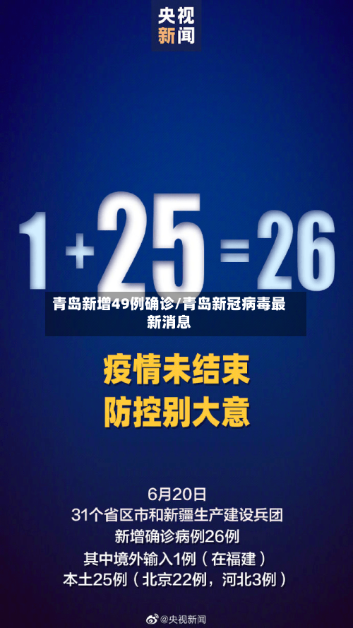 青岛新增49例确诊/青岛新冠病毒最新消息-第1张图片