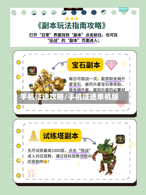 手机征途攻略/手机征途单机版-第1张图片