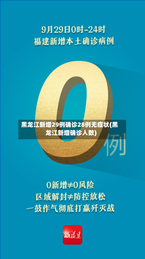 黑龙江新增29例确诊28例无症状(黑龙江新增确诊人数)-第2张图片