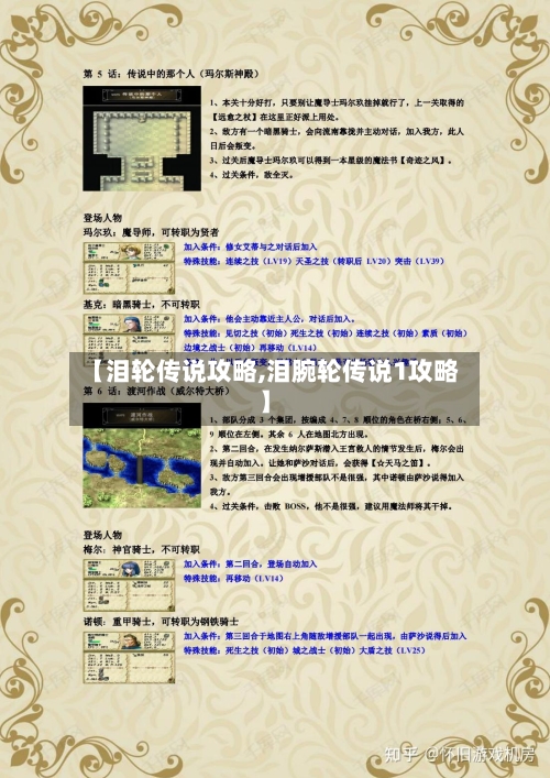 【泪轮传说攻略,泪腕轮传说1攻略】-第1张图片