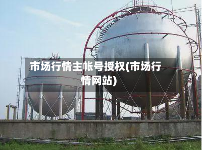 市场行情主帐号授权(市场行情网站)-第1张图片