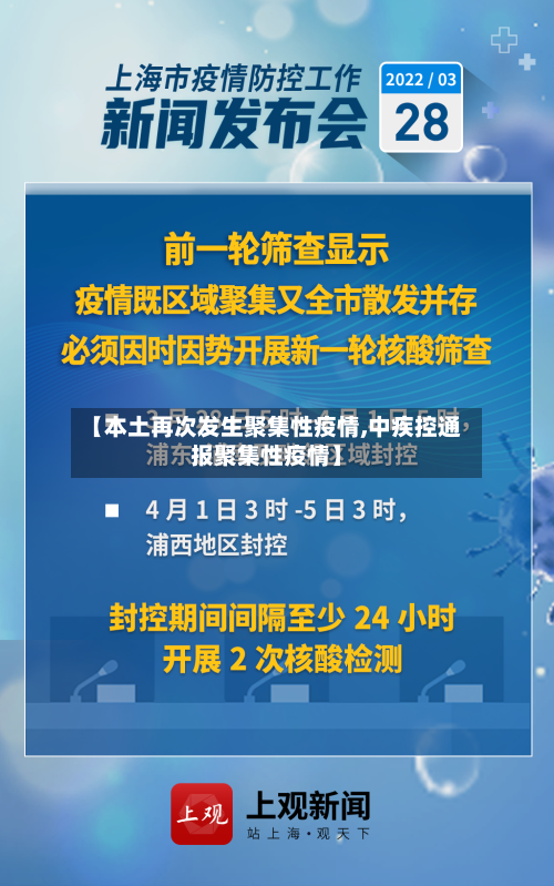 【本土再次发生聚集性疫情,中疾控通报聚集性疫情】-第2张图片