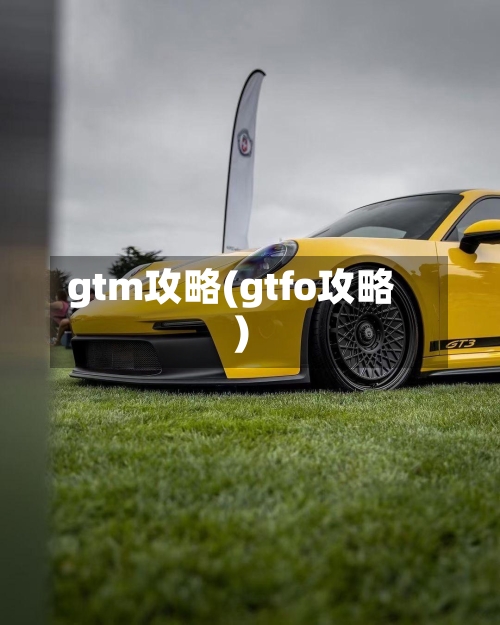 gtm攻略(gtfo攻略)-第1张图片