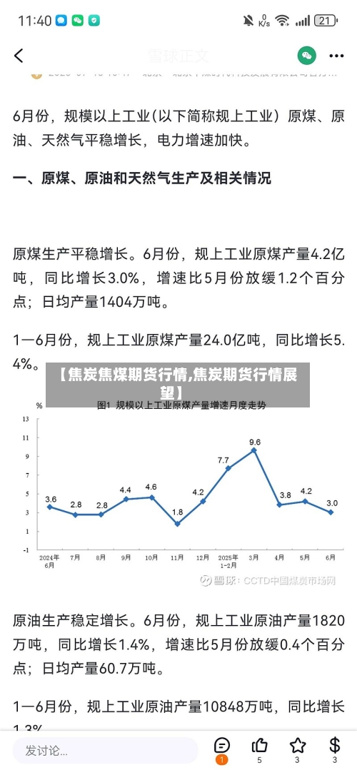 【焦炭焦煤期货行情,焦炭期货行情展望】-第1张图片