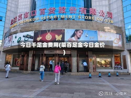 今日千足金费用(菜百足金今日金价)-第1张图片