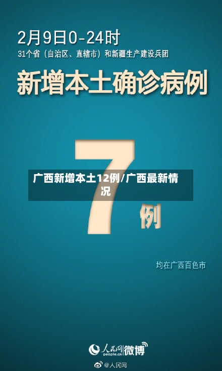 广西新增本土12例/广西最新情况-第1张图片