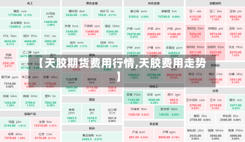 【天胶期货费用行情,天胶费用走势】-第3张图片
