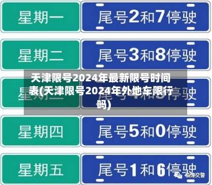 天津限号2024年最新限号时间表(天津限号2024年外地车限行吗)-第2张图片