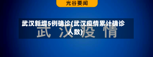武汉新增5例确诊(武汉疫情累计确诊人数)-第1张图片