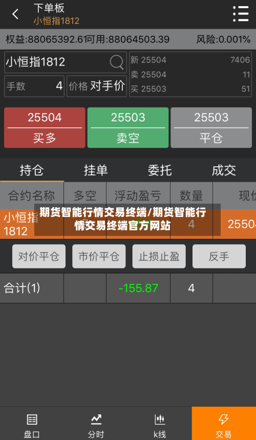 期货智能行情交易终端/期货智能行情交易终端官方网站