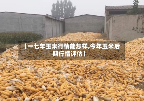 【一七年玉米行情能怎样,今年玉米后期行情评估】-第1张图片