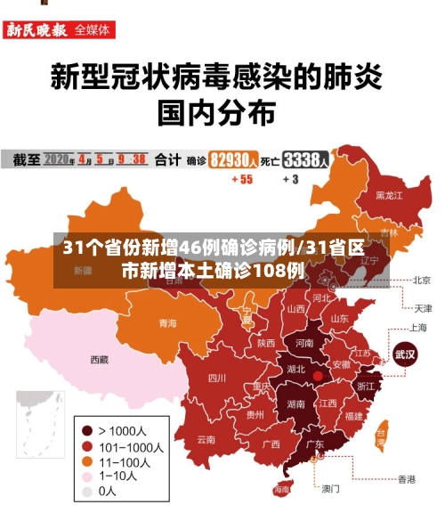 31个省份新增46例确诊病例/31省区市新增本土确诊108例-第2张图片