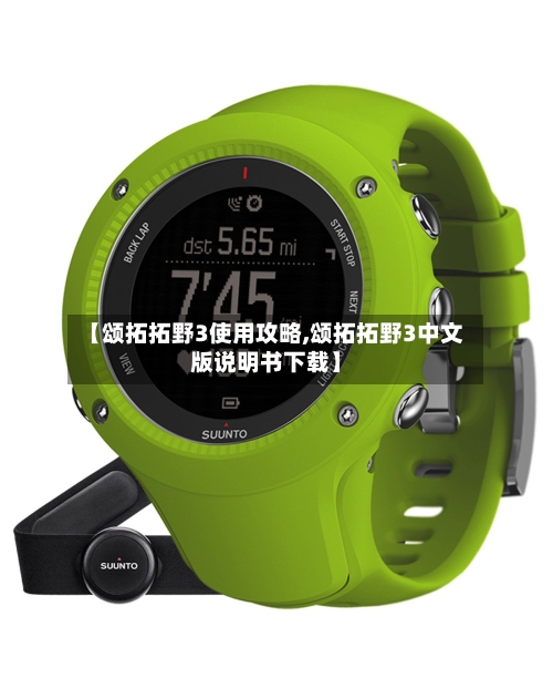 【颂拓拓野3使用攻略,颂拓拓野3中文版说明书下载】-第1张图片