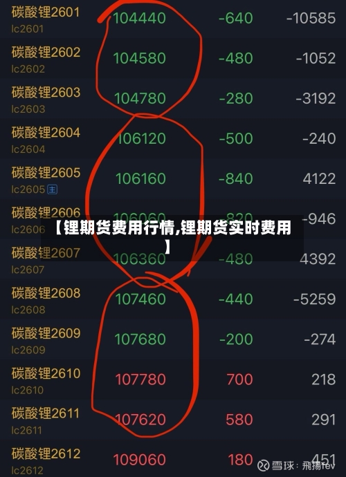【锂期货费用行情,锂期货实时费用】-第1张图片