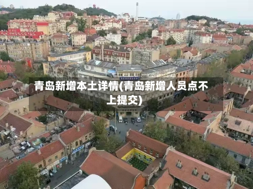 青岛新增本土详情(青岛新增人员点不上提交)-第1张图片