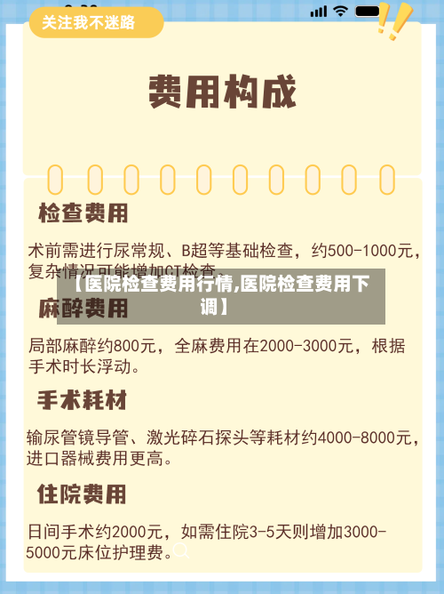 【医院检查费用行情,医院检查费用下调】-第1张图片