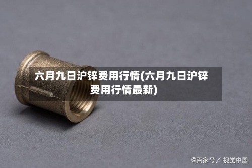 六月九日沪锌费用行情(六月九日沪锌费用行情最新)-第1张图片