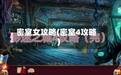 密室女攻略(密室4攻略)-第1张图片