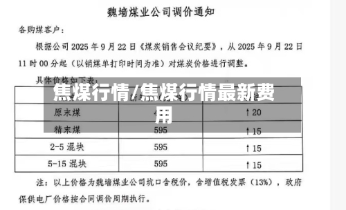 焦煤行情/焦煤行情最新费用-第1张图片