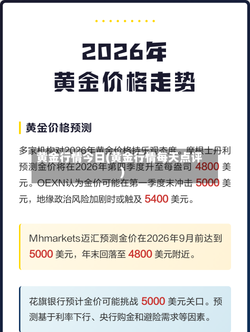 黄金行情今日(黄金行情每天点评)-第2张图片