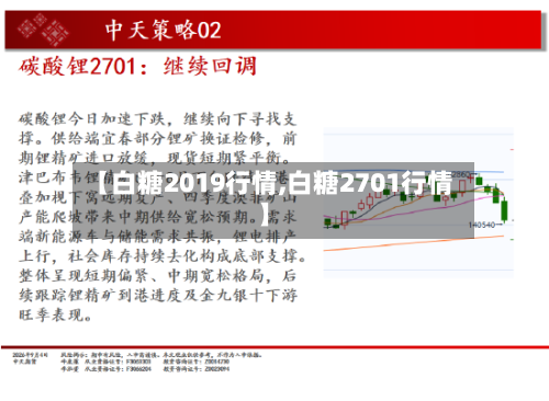 【白糖2019行情,白糖2701行情】-第2张图片