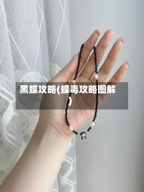 黑蝶攻略(蝶毒攻略图解)-第1张图片