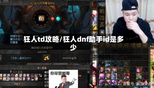 狂人td攻略/狂人dnf助手id是多少