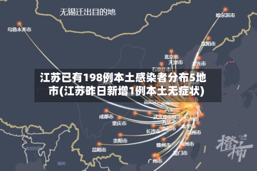 江苏已有198例本土感染者分布5地市(江苏昨日新增1例本土无症状)-第2张图片