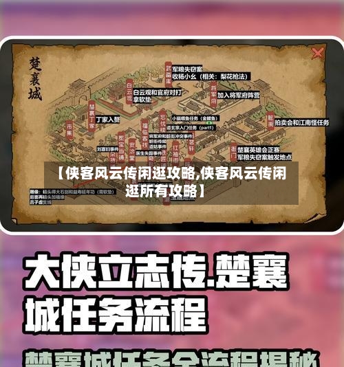 【侠客风云传闲逛攻略,侠客风云传闲逛所有攻略】-第1张图片